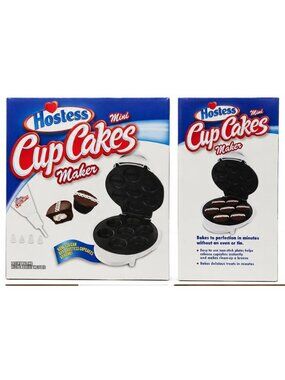 Hostess Mini CupCakes Maker NEW Open Box Complete w/ Pastry Bag & Tips Rare